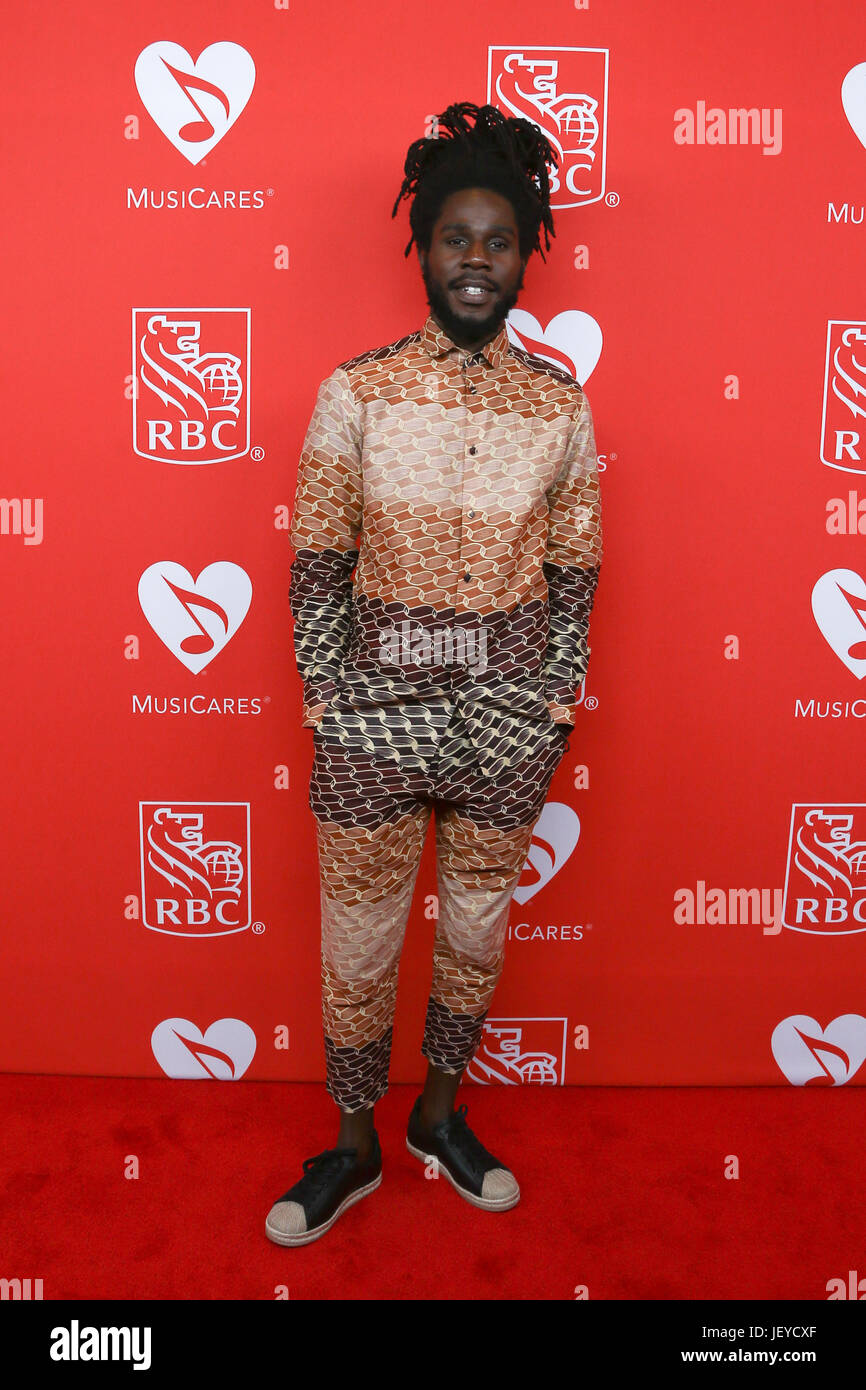 Jamar Mcnaughton Aka Chronixx Attends The 13th Annual Musicares Map Fund Benefit Concert In New 9168