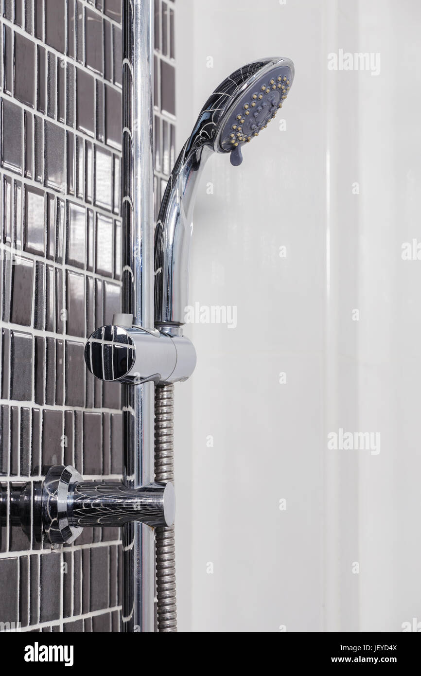 shower head in the bathroom Stock Photo Alamy