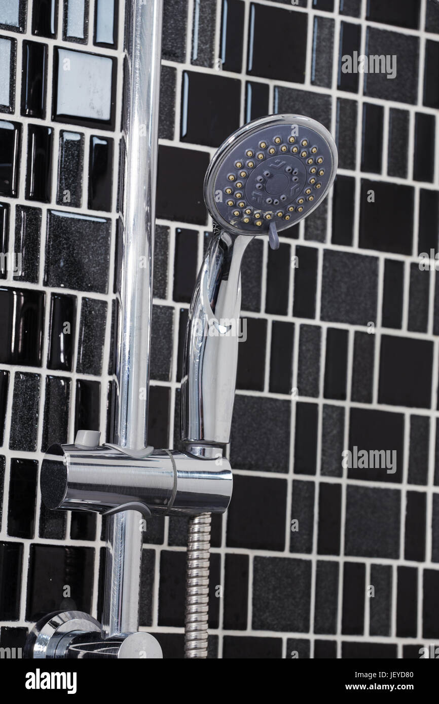 shower head in the bathroom Stock Photo Alamy