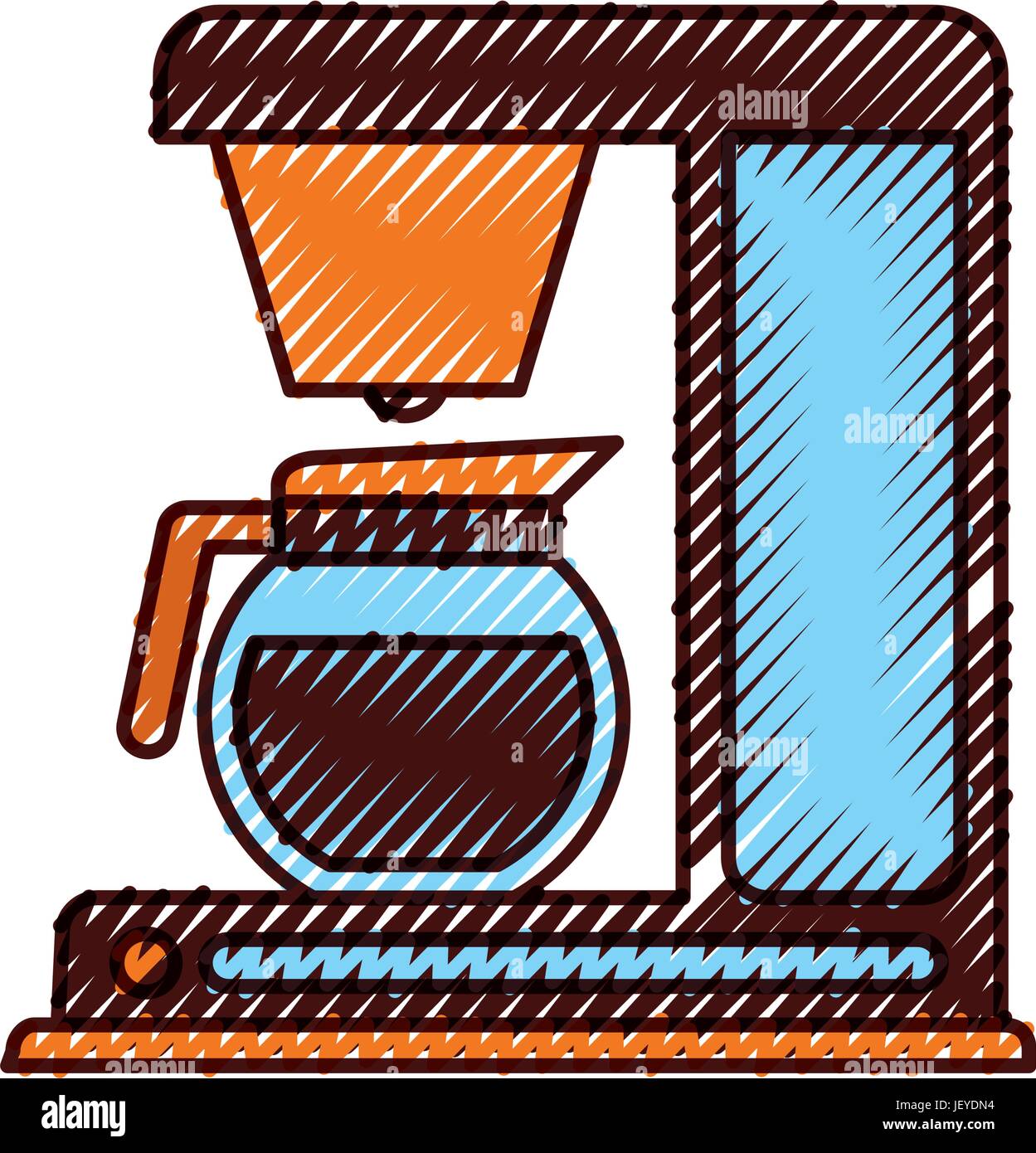 coffee machine isolated icon Stock Vector Image & Art - Alamy