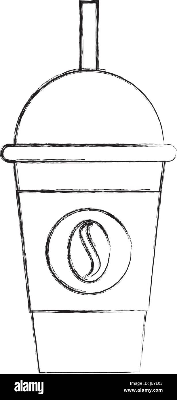 coffee plastic cup icon Stock Vector Image & Art - Alamy
