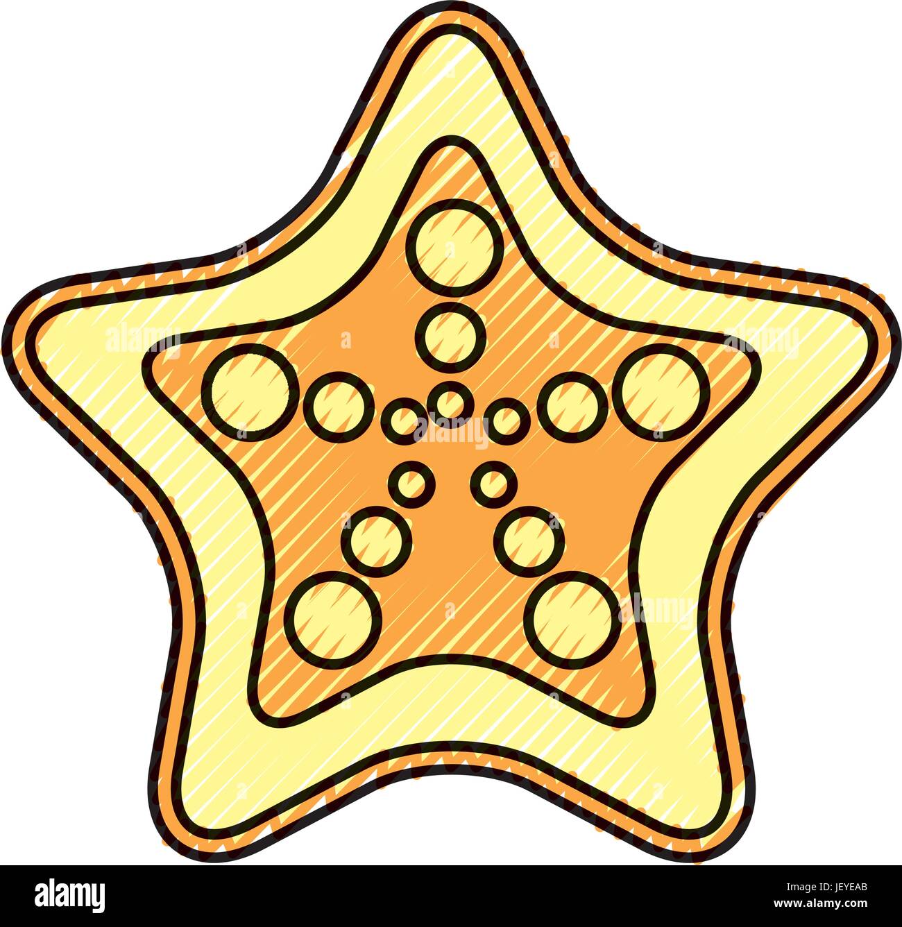 starfish tropical summer icon Stock Vector Image & Art - Alamy