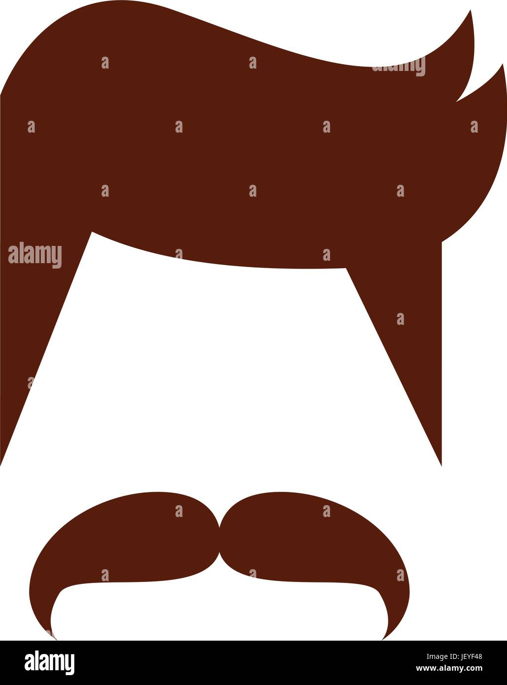 hair hipster style model Stock Vector Image & Art - Alamy