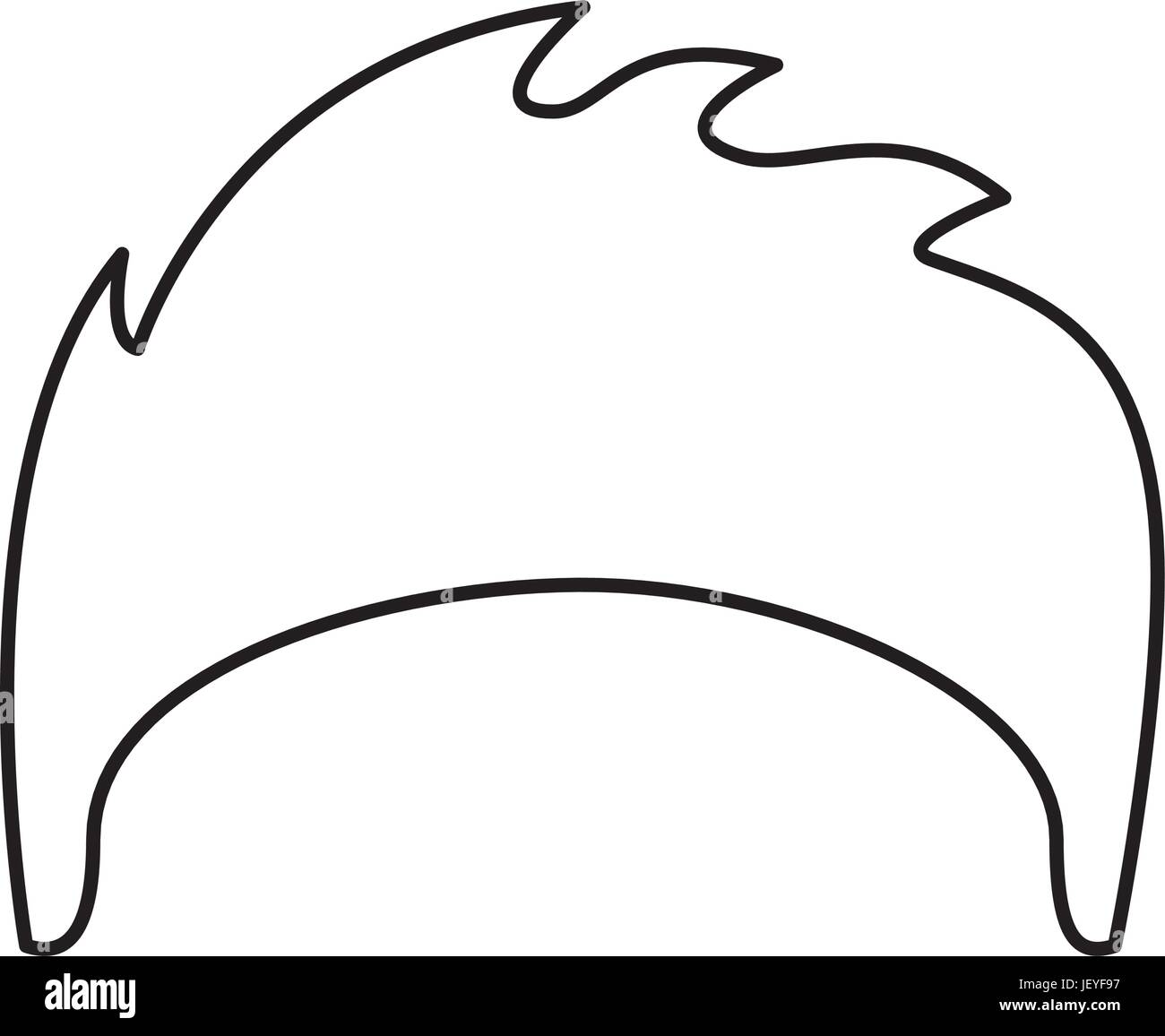hair hipster style model Stock Vector Image & Art - Alamy