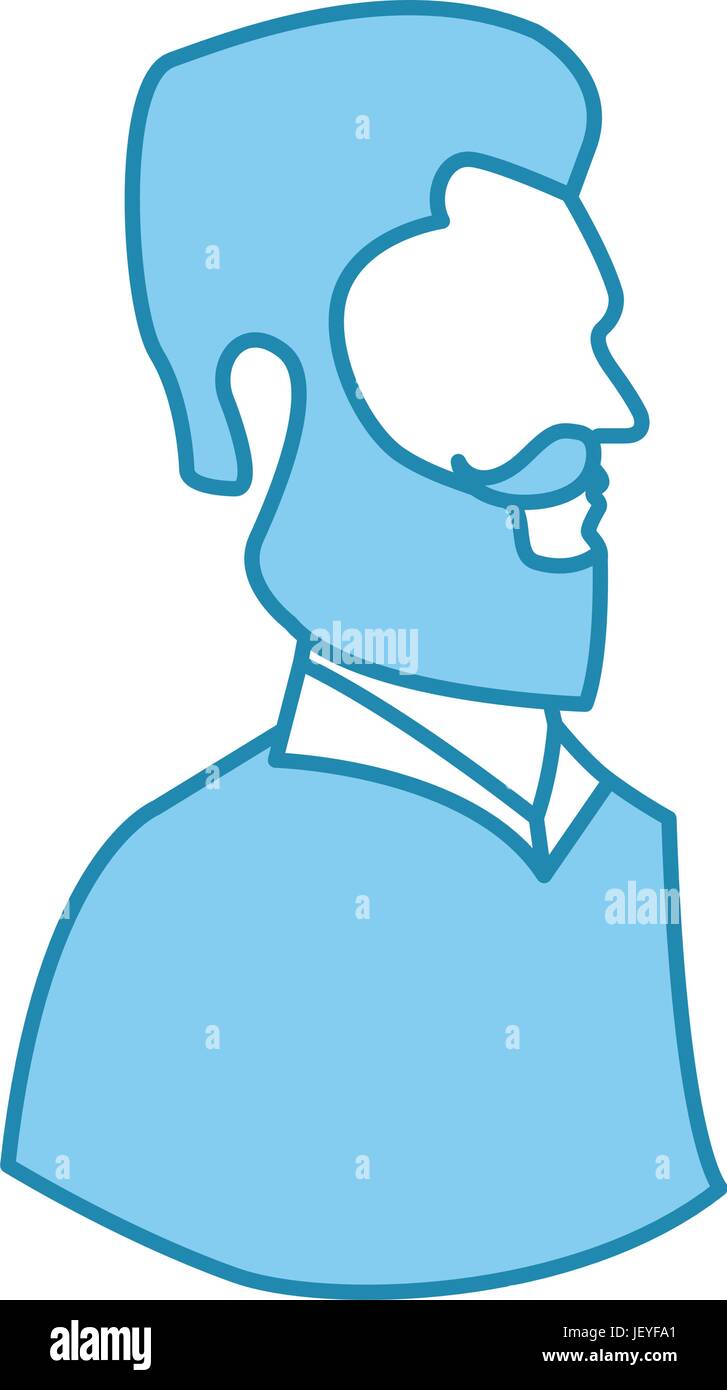 hair hipster style model Stock Vector Image & Art - Alamy