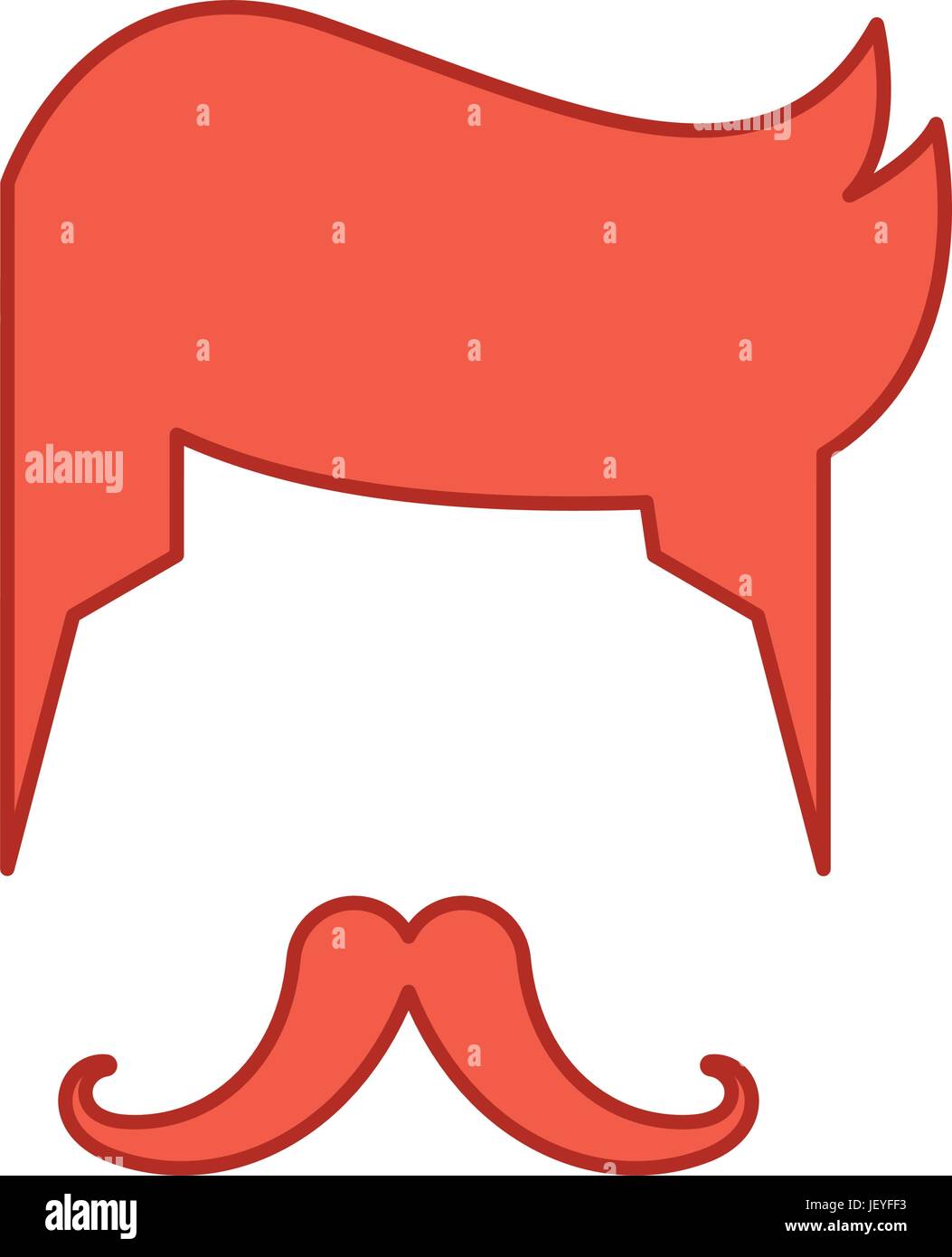 hair hipster style model Stock Vector Image & Art - Alamy