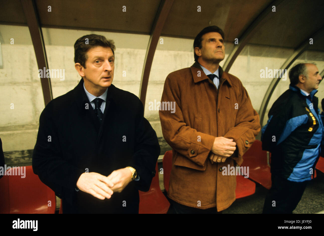 roy hodgson, giacinto facchetti, inter 90's Stock Photo