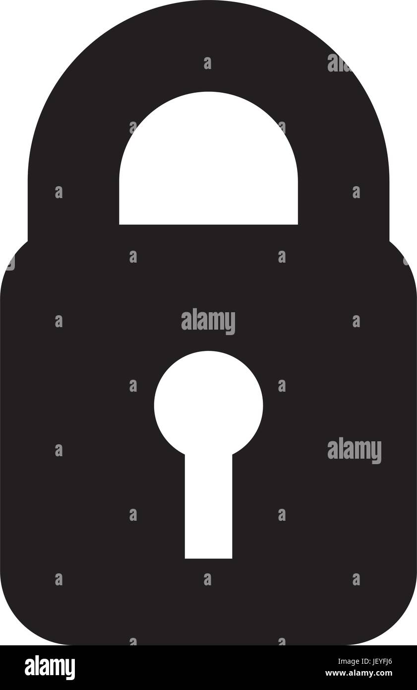safe secure padlock icon Stock Vector Image & Art - Alamy