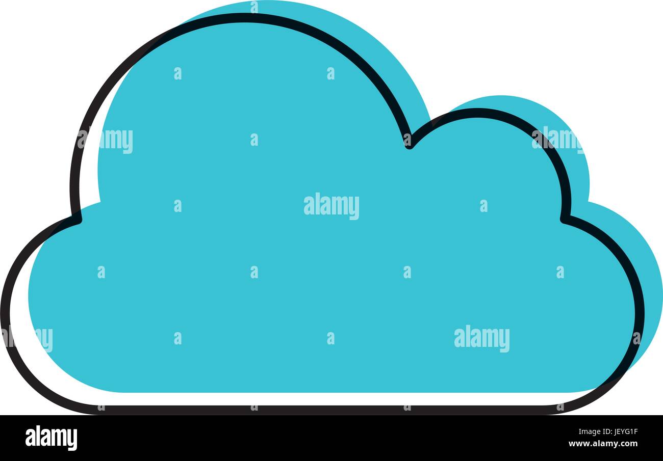 cloud computing isolated icon Stock Vector Image & Art - Alamy