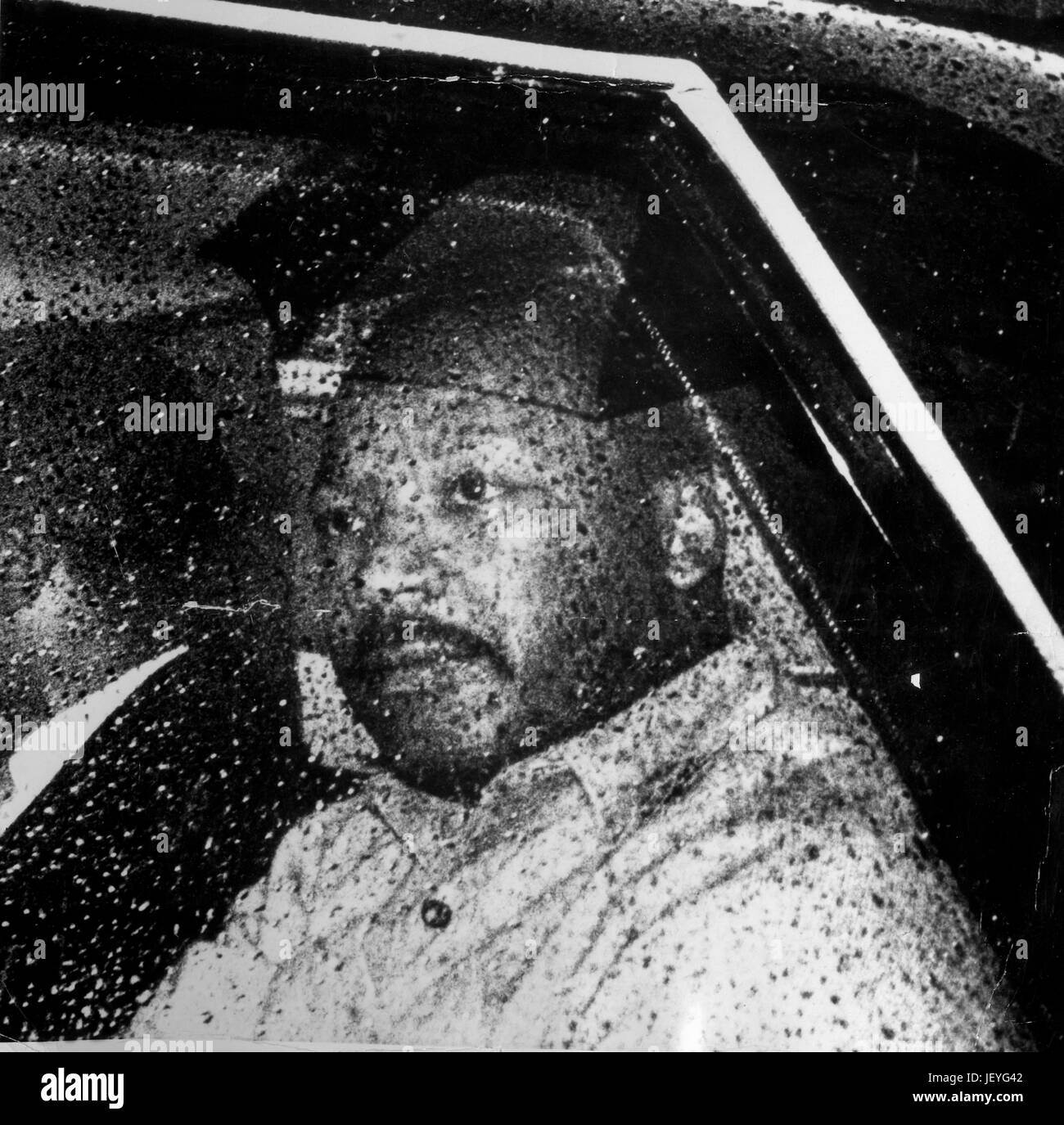 Martin luther king, arrested by police at birmingham airport, 1963 Stock Photo