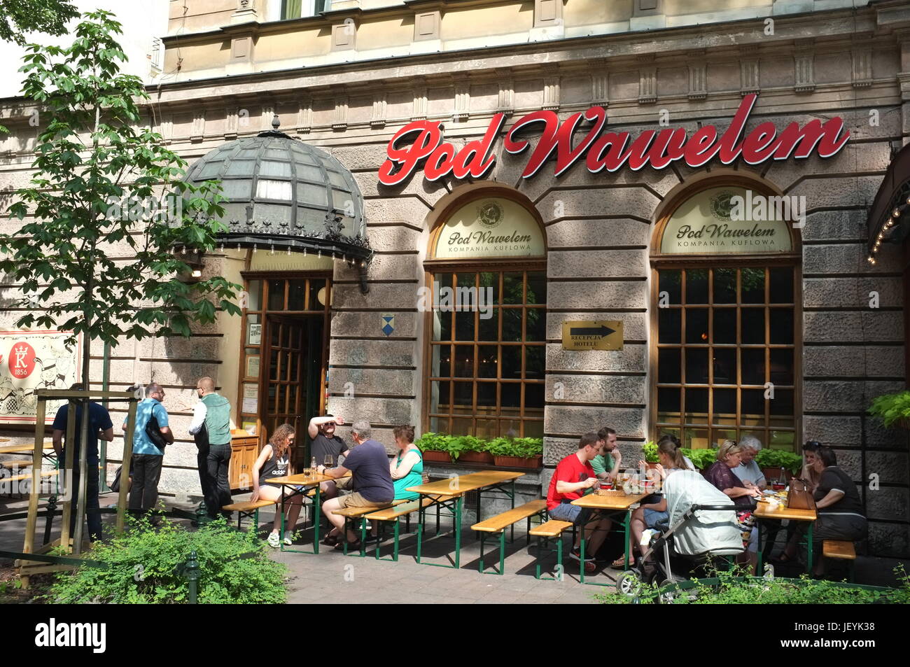 Pod Wawelem restaurant in Krakow, Poland, Central/Eastern Europe, June 2017  Stock Photo - Alamy