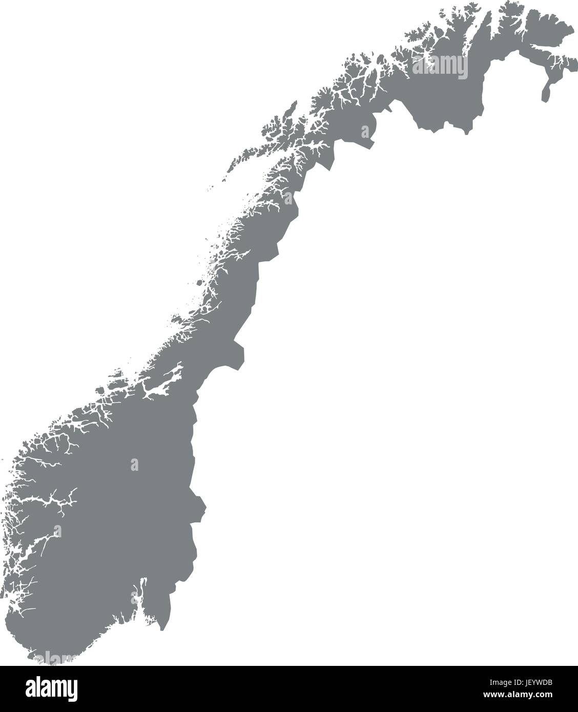 Norway Overview Map Atlas Map Of The World Karte Landkarte Norwegen Stock Vector Image Art Alamy