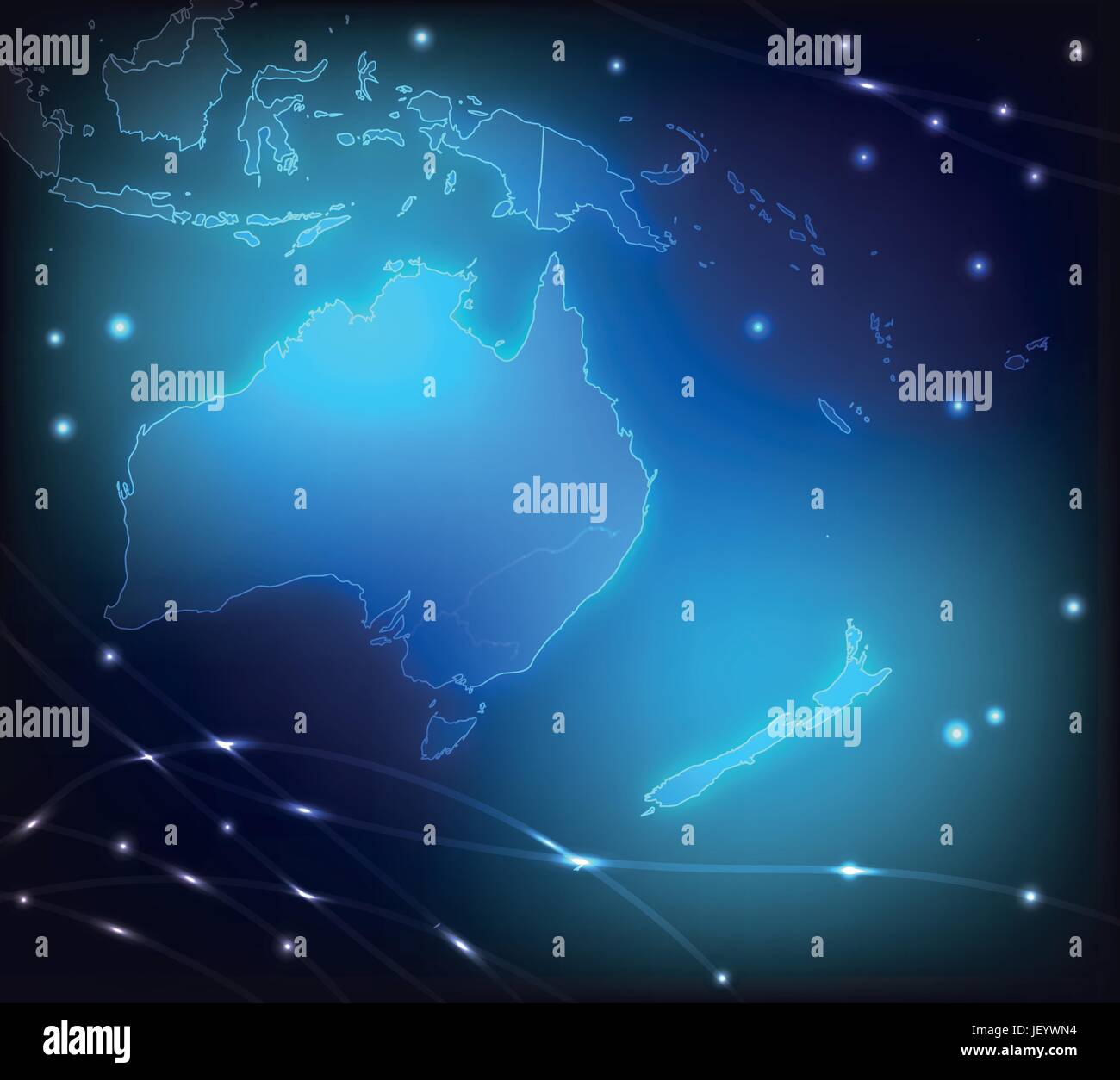 Map of australia atlas hi-res stock photography and images - Alamy
