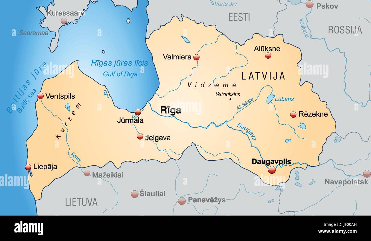 Border Latvia Card Synopsis Borders Atlas Map Of The World