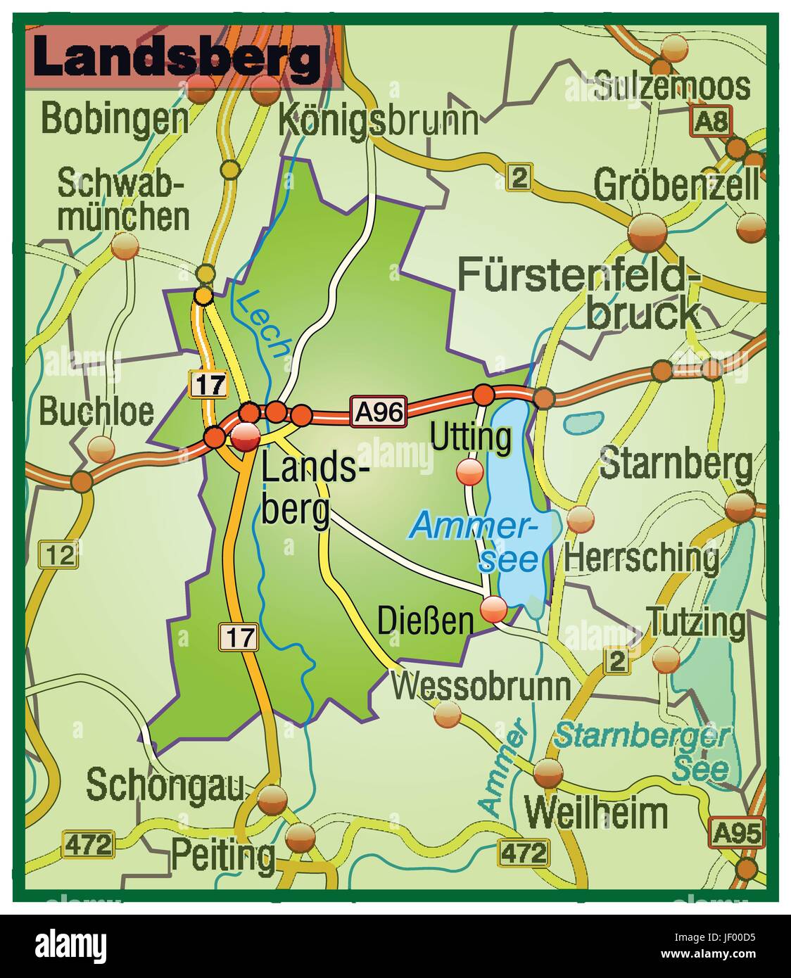 Borders network Stock Vector Images Alamy