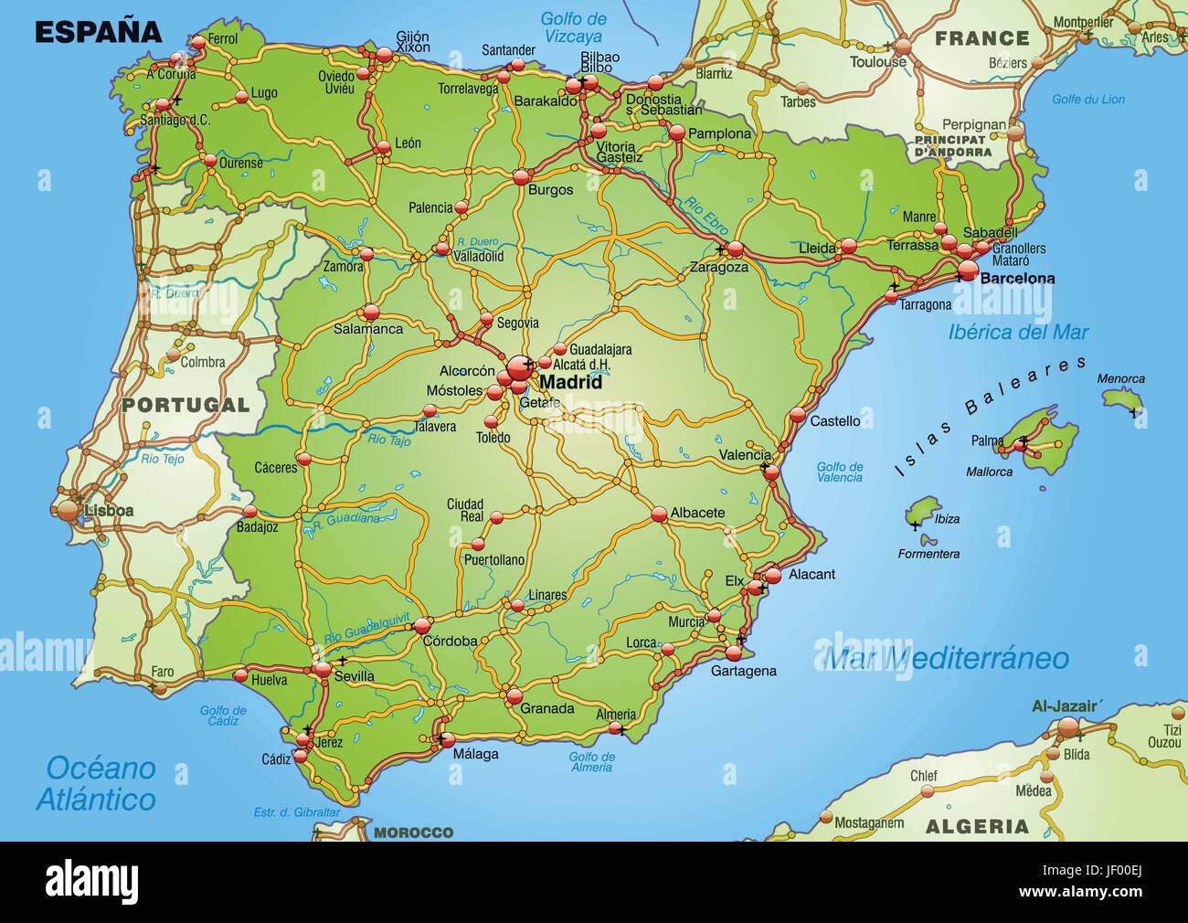 traffic, transportation, spain, border, motorway, highway, card