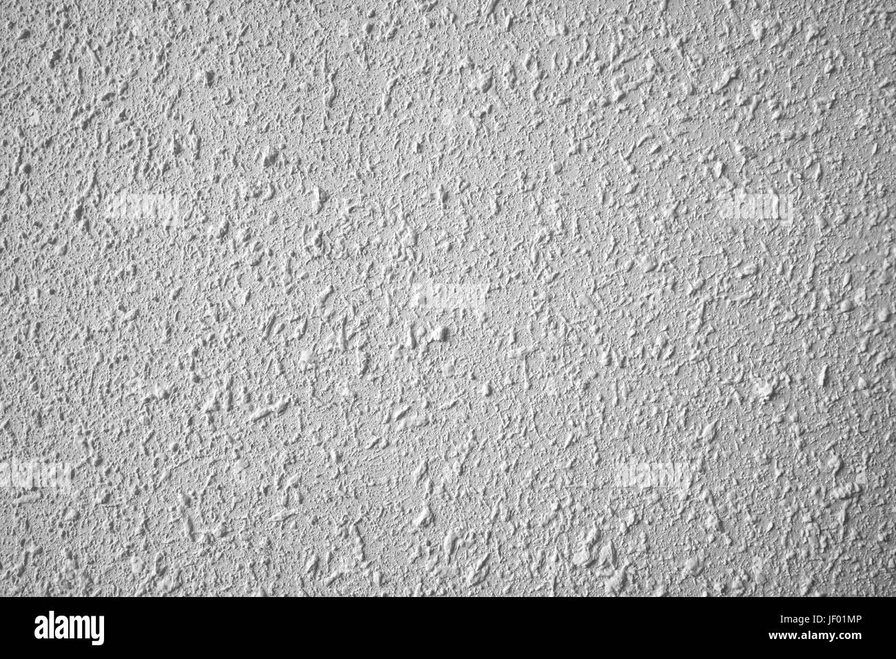 woodchip wallpaper on the wall Stock Photo