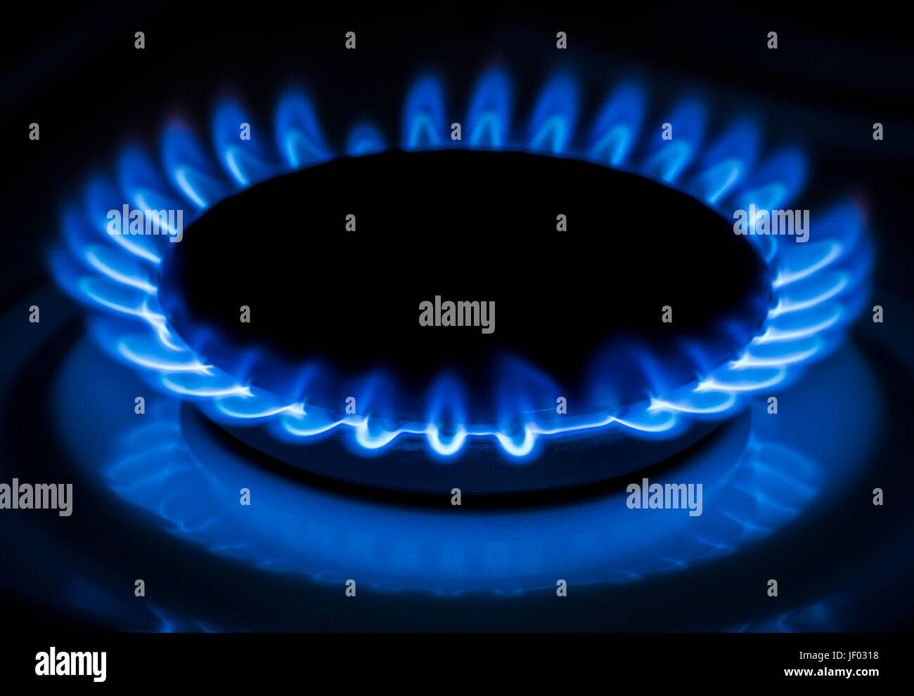 Natural Gas Flame Stove High Resolution Stock Photography and Images