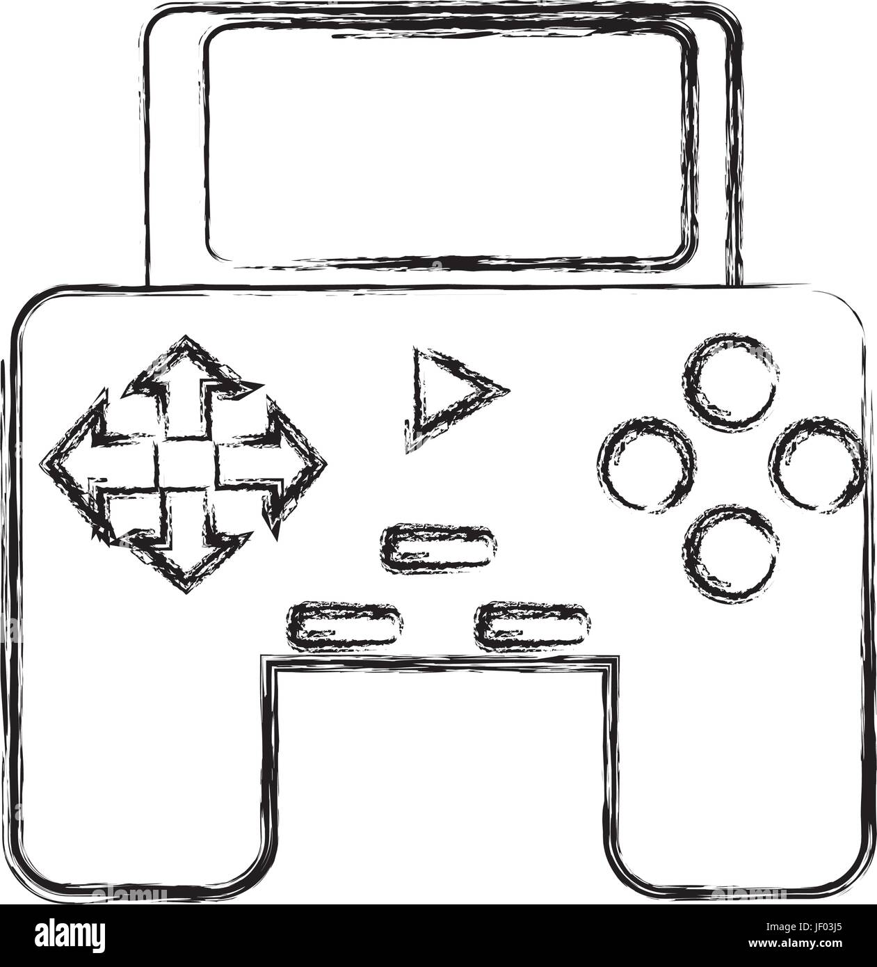 Video game controller sketch hires stock photography and images Alamy