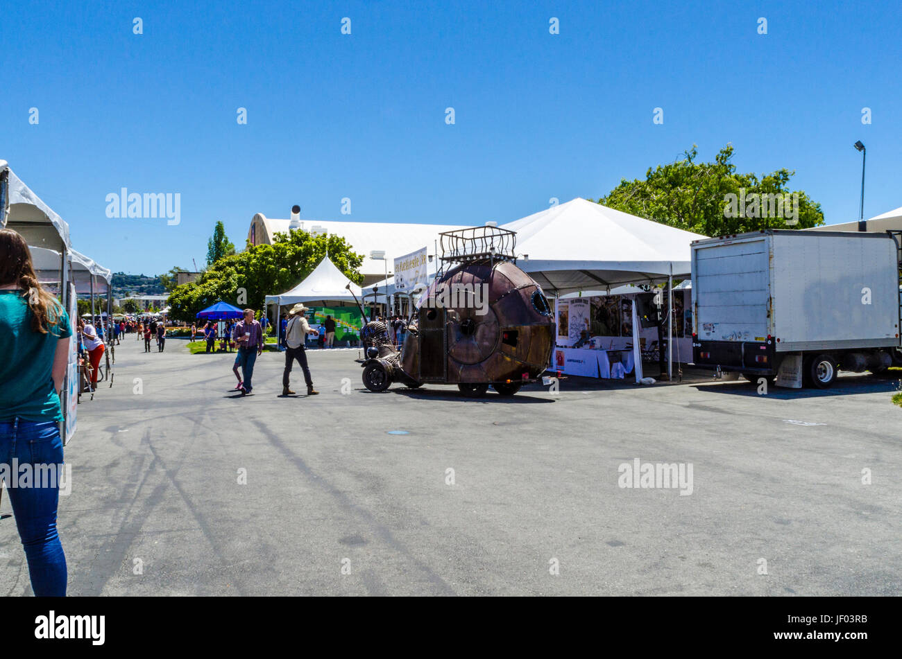 Things at the makers Fair in San Mateo California 2017 Stock Photo