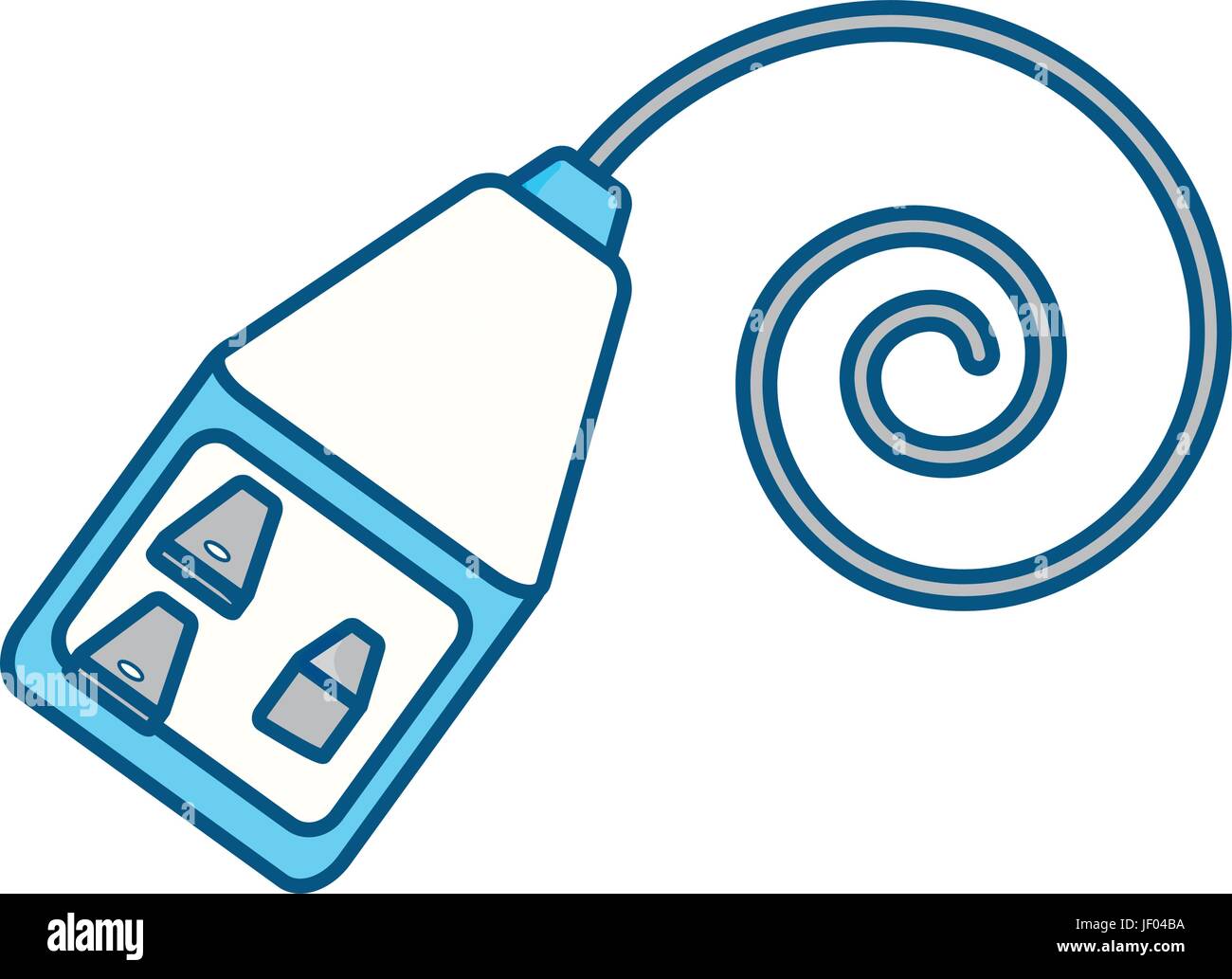 isolated electric plug Stock Vector Image & Art - Alamy