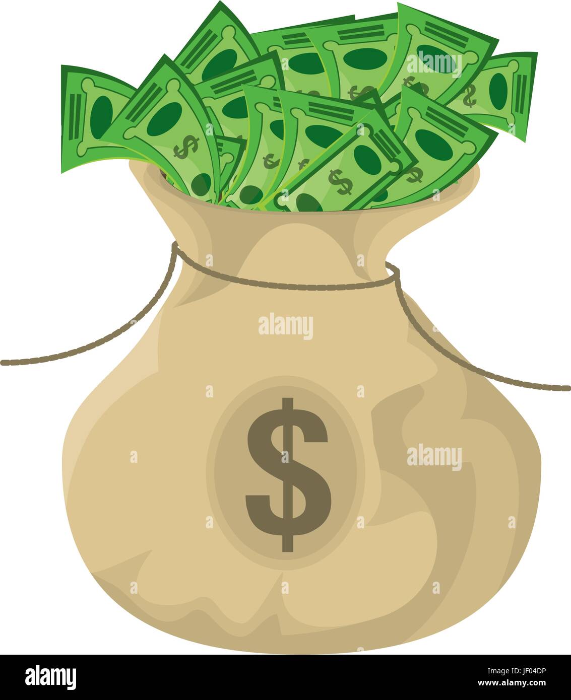 Money bag symbol Stock Vector Image & Art - Alamy