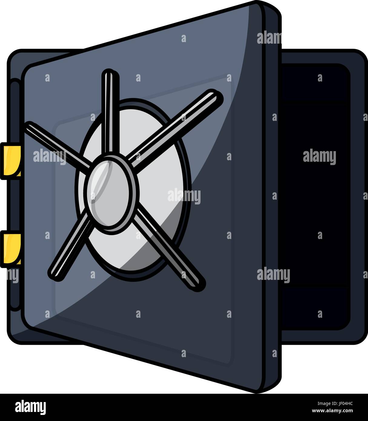 isolated money security box Stock Vector Image & Art - Alamy