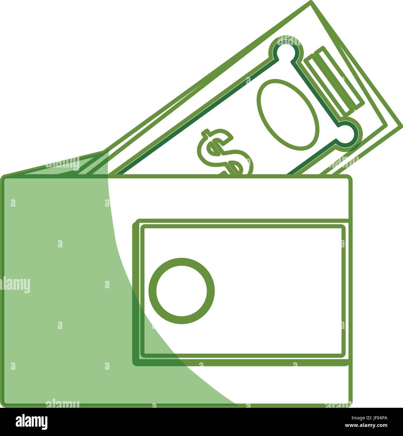 Money wallet isolated Stock Vector Image & Art - Alamy