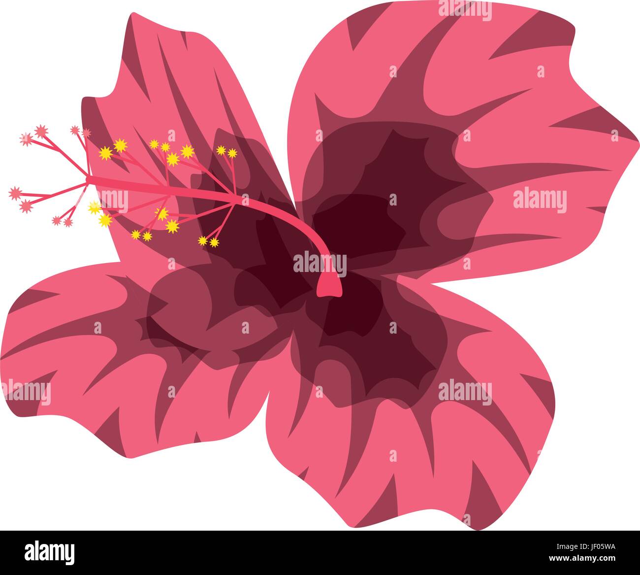 isolated cute flower Stock Vector Image & Art - Alamy