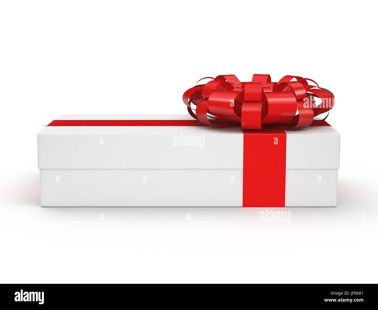 White gift box Stock Photo - Alamy