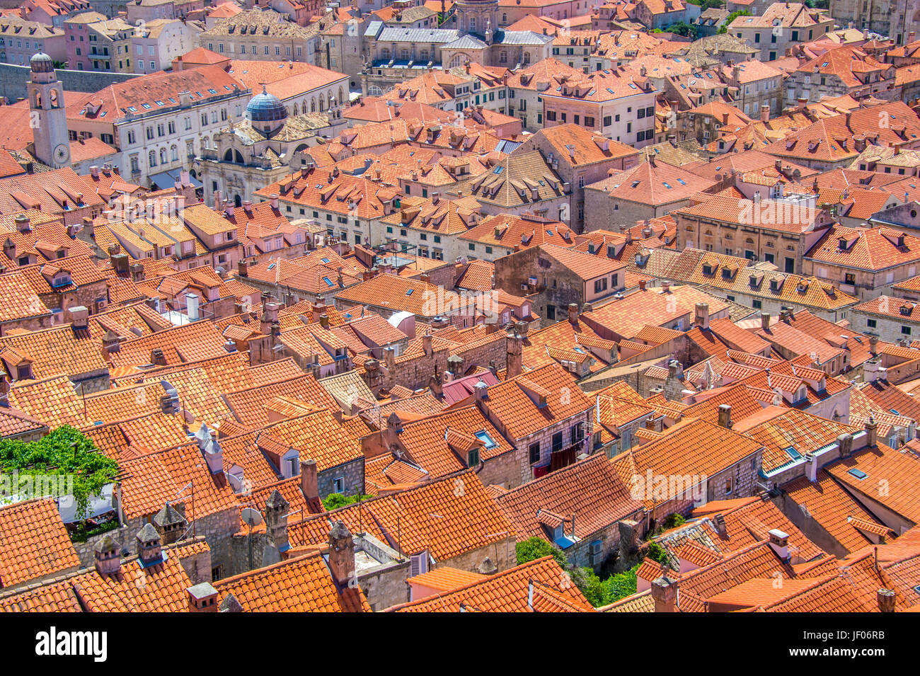 Rooftops in Dubronik, Croatia Stock Photo - Alamy