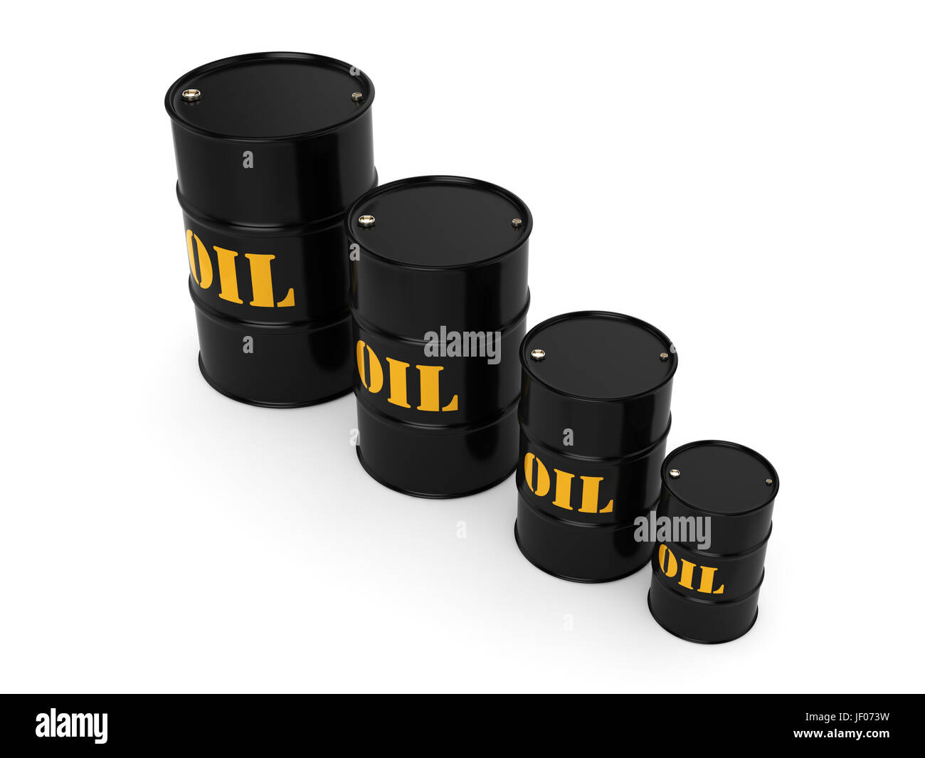 Black oil barrels Stock Photo Alamy