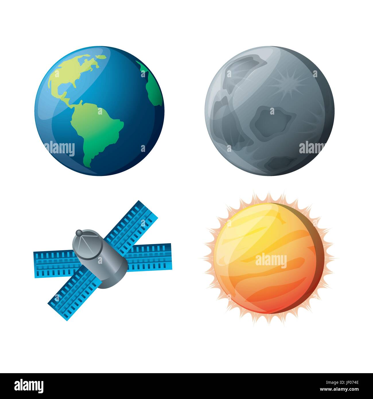 Natural Satellite High Resolution Stock Photography and Images - Alamy