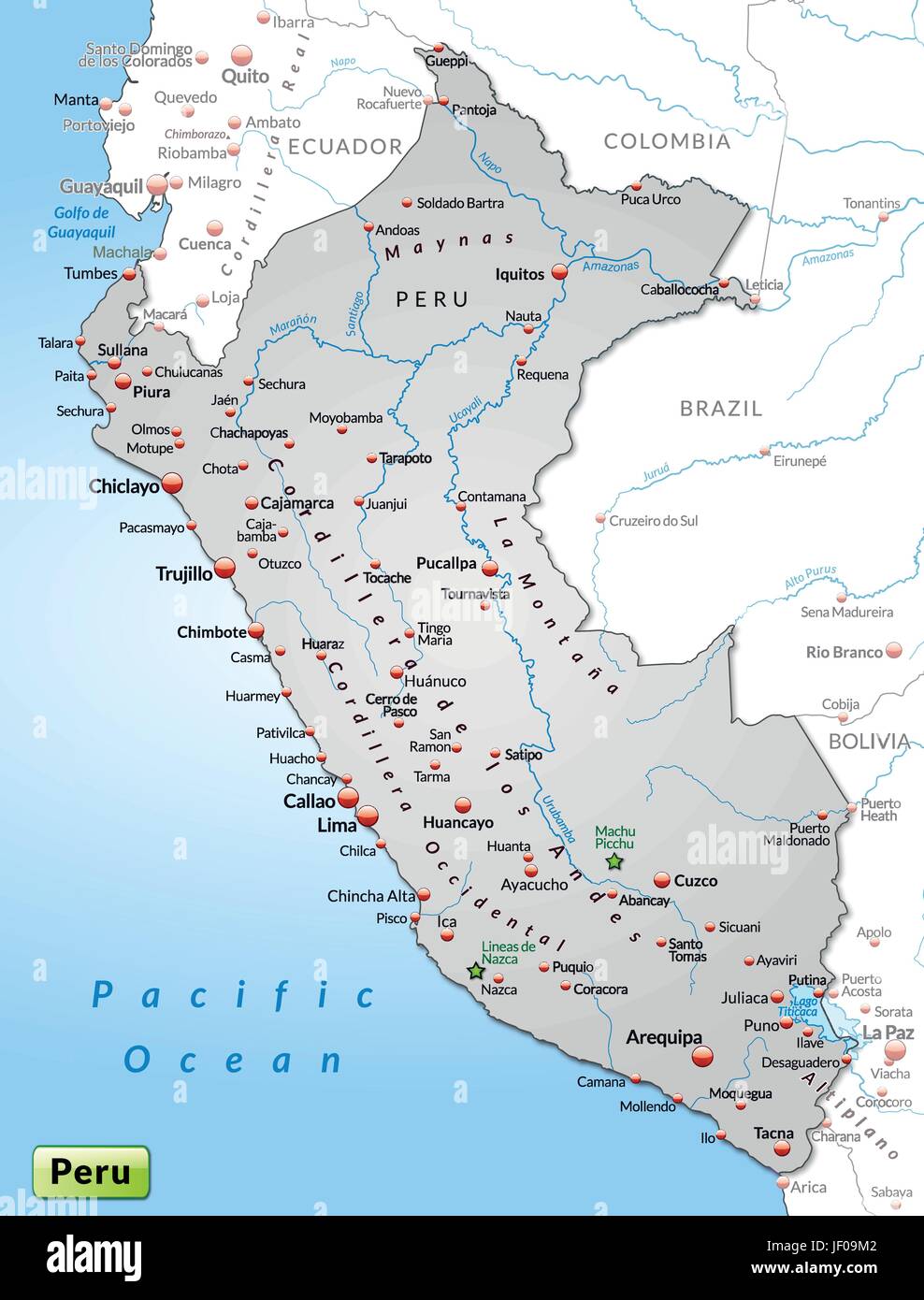 Map of peru hi-res stock photography and images - Page 19 - Alamy map-of-peru-hi-res-stock-photography-and-images-page-19-alamy