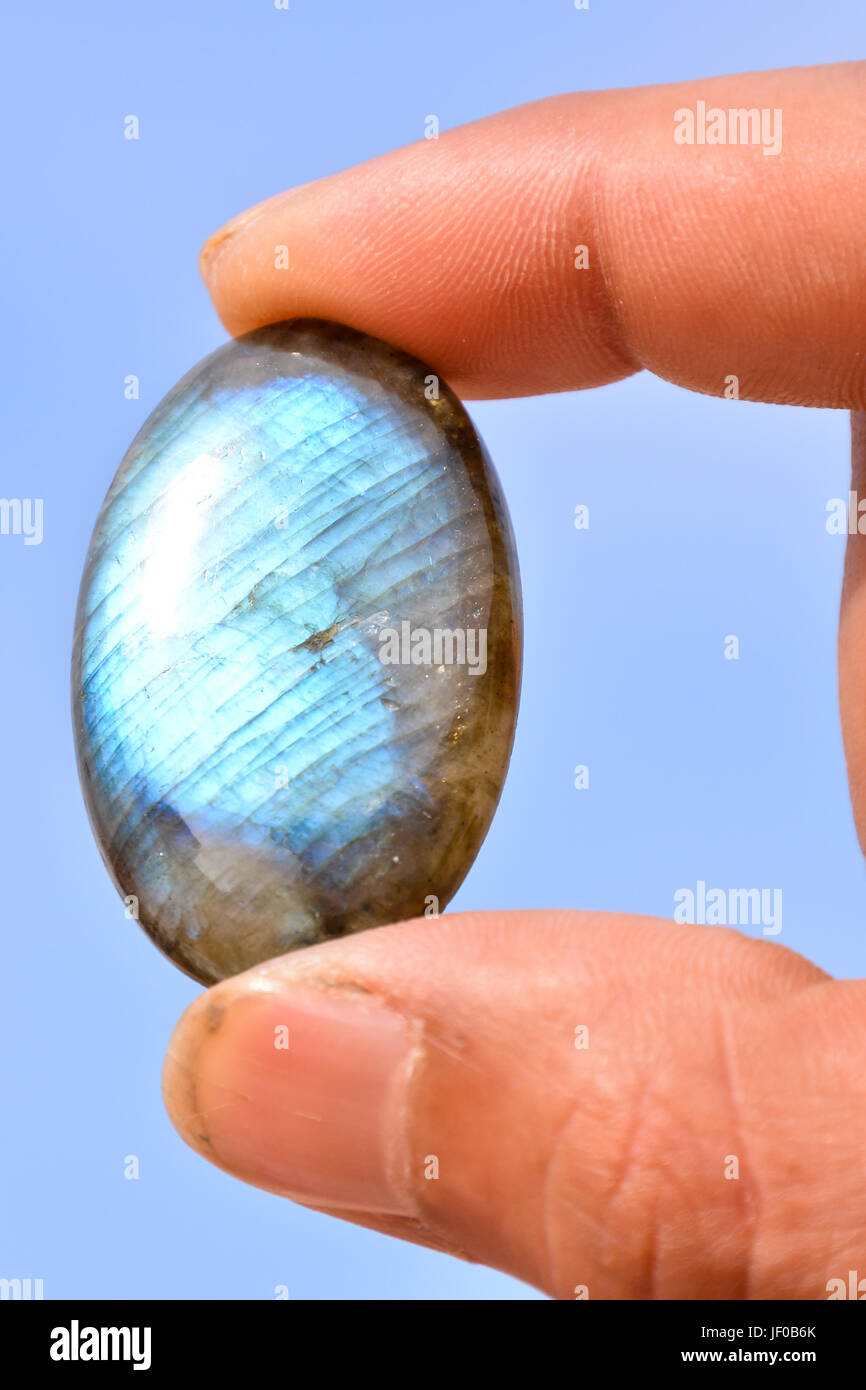 Semi Precious Rock Stone Jewel Stock Photo Alamy