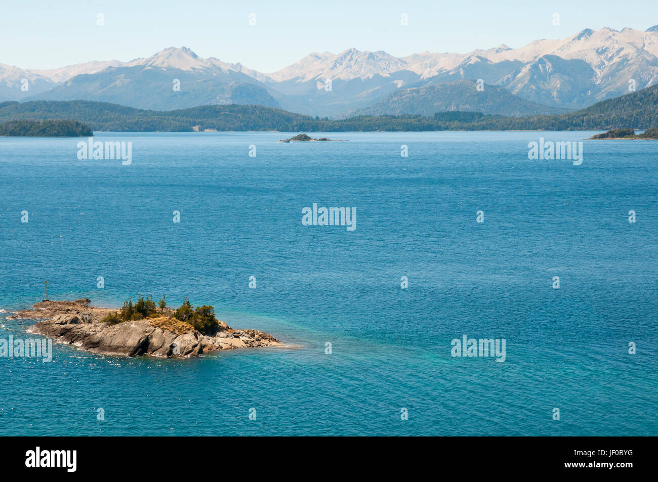 Nahuel Huapi Lake - Bariloche - Argentina Stock Photo