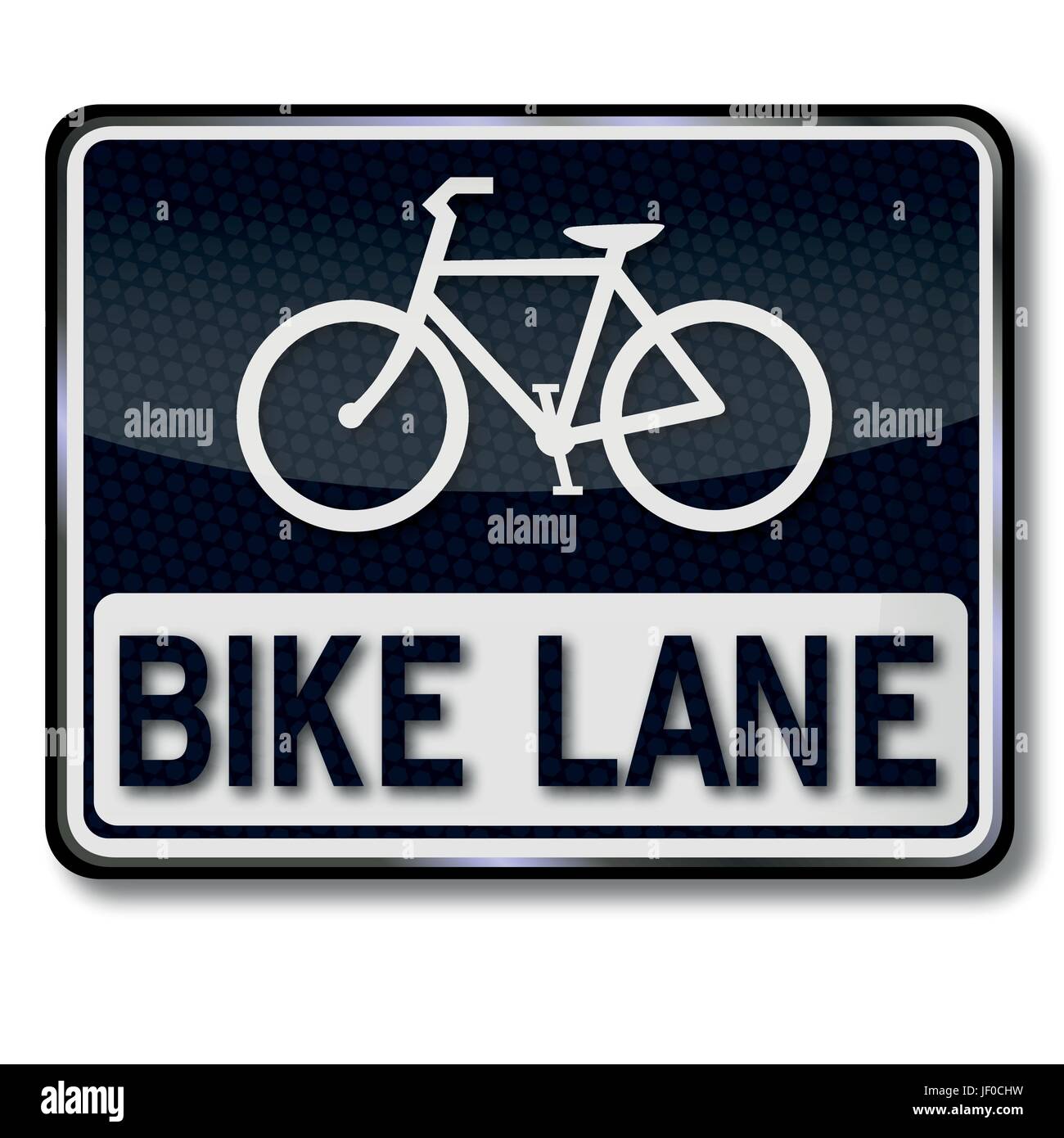 shield bike lane Stock Vector Image & Art Alamy