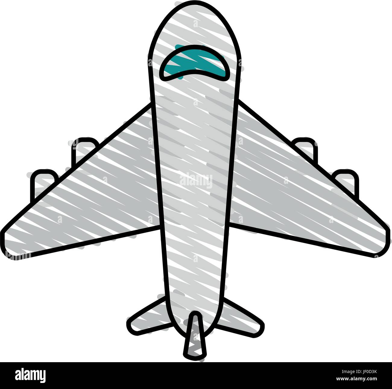 Airplane vector illustration Stock Vector Image & Art - Alamy