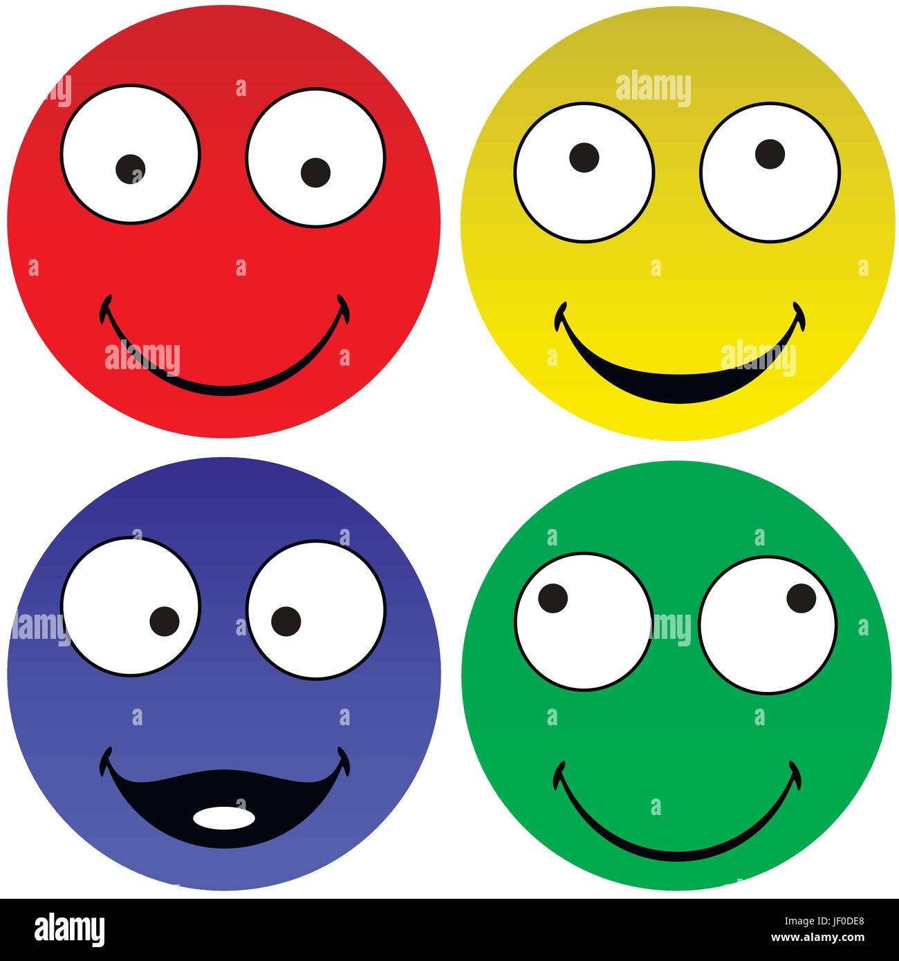 colour, eyes, expression, character, cartoon, color, cheer, laugh, laughs, Stock Vector