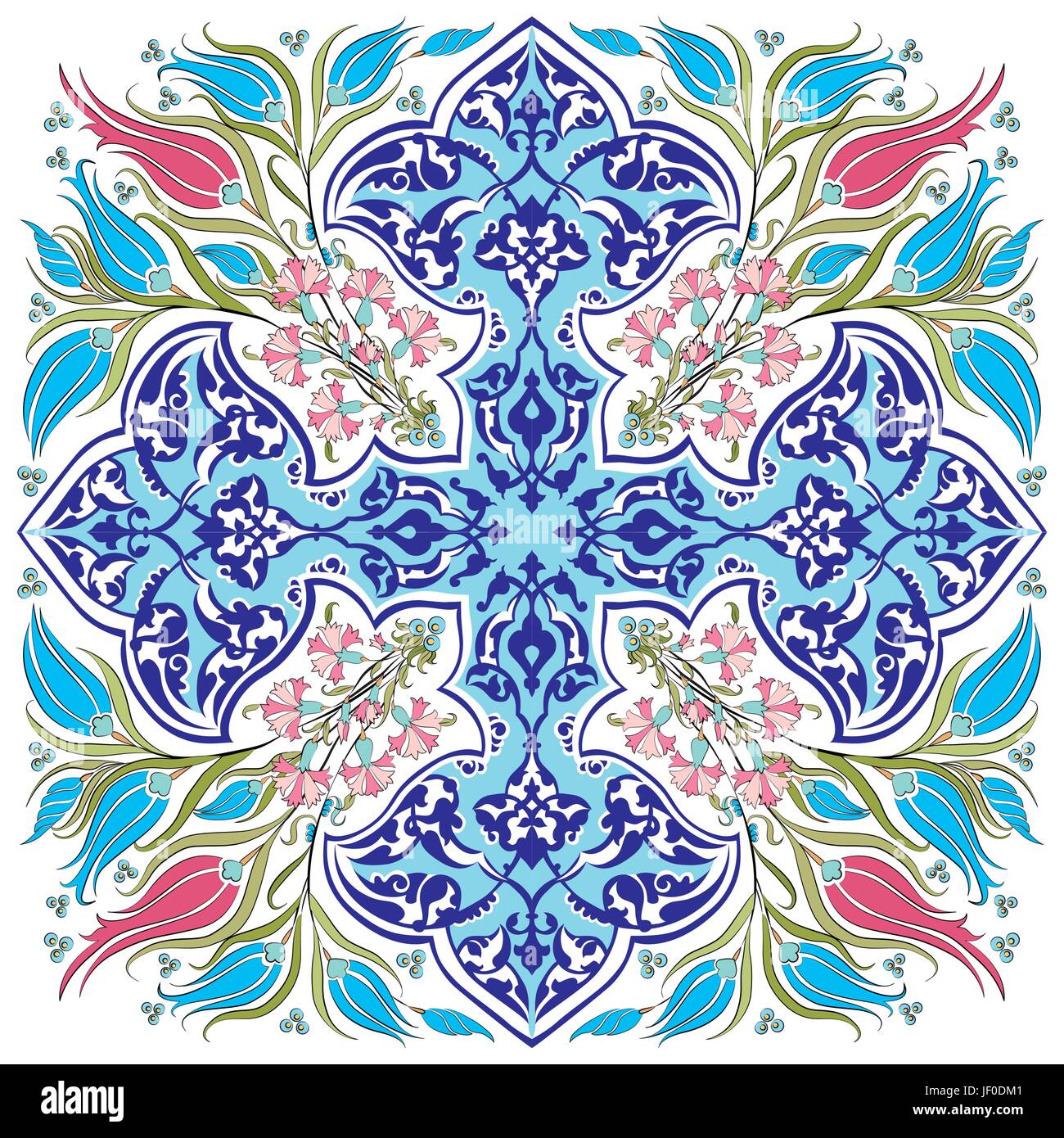 antique, traditional, pattern, anatolia, oriental, floral, design,  beautiful Stock Vector Image & Art - Alamy