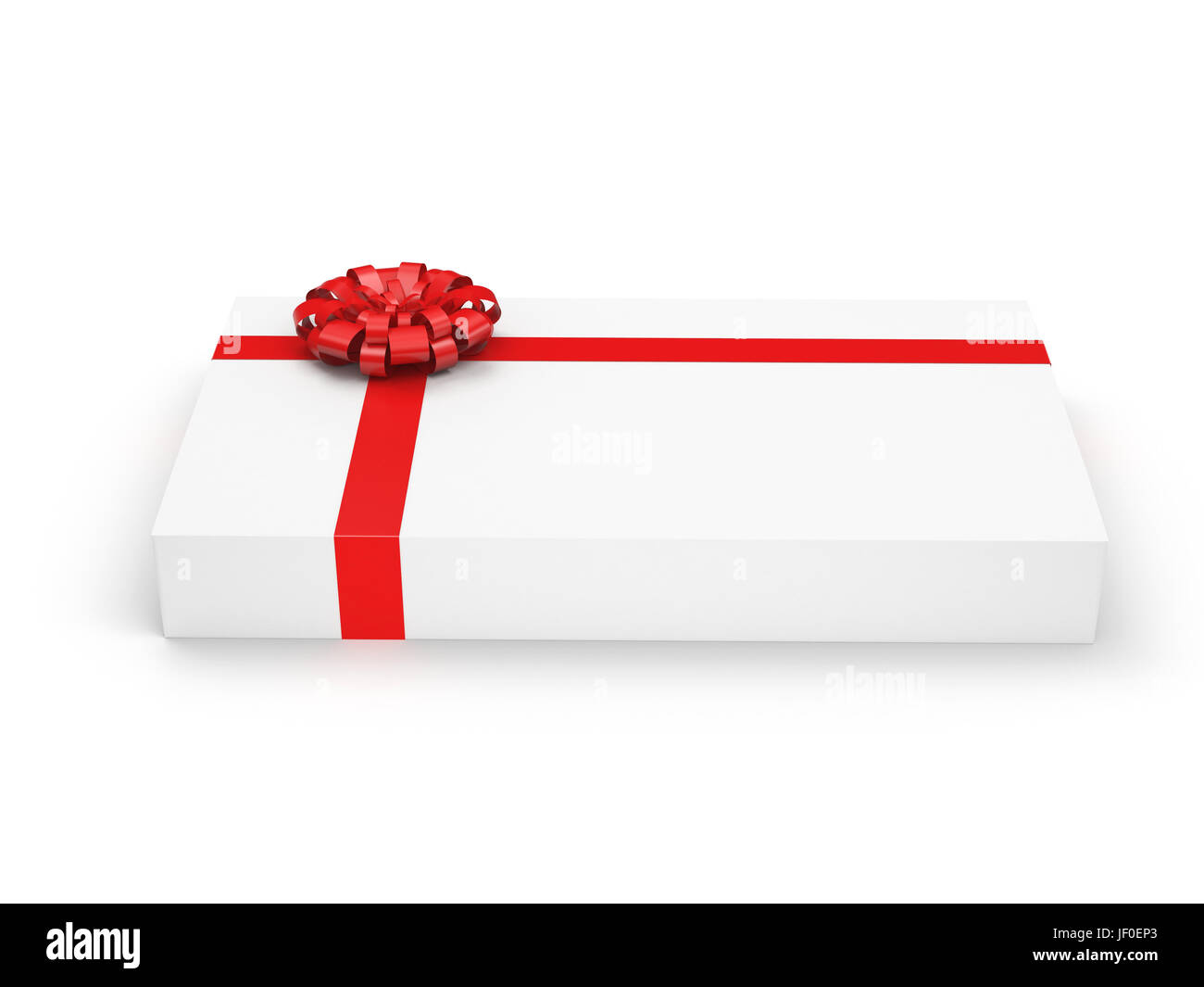 White gift box Stock Photo - Alamy