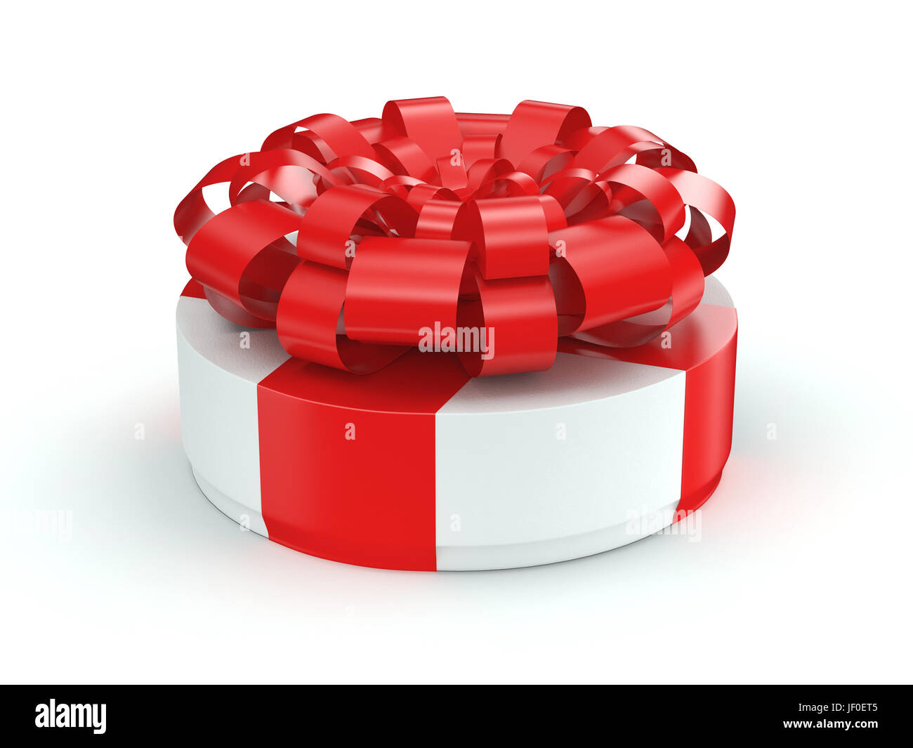 White gift box Stock Photo Alamy