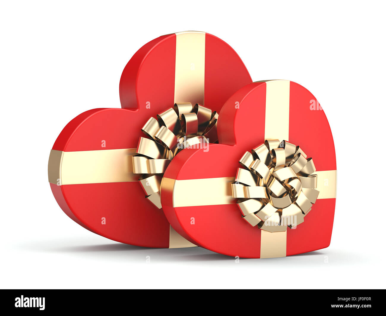 Red boxes heart Stock Photo Alamy