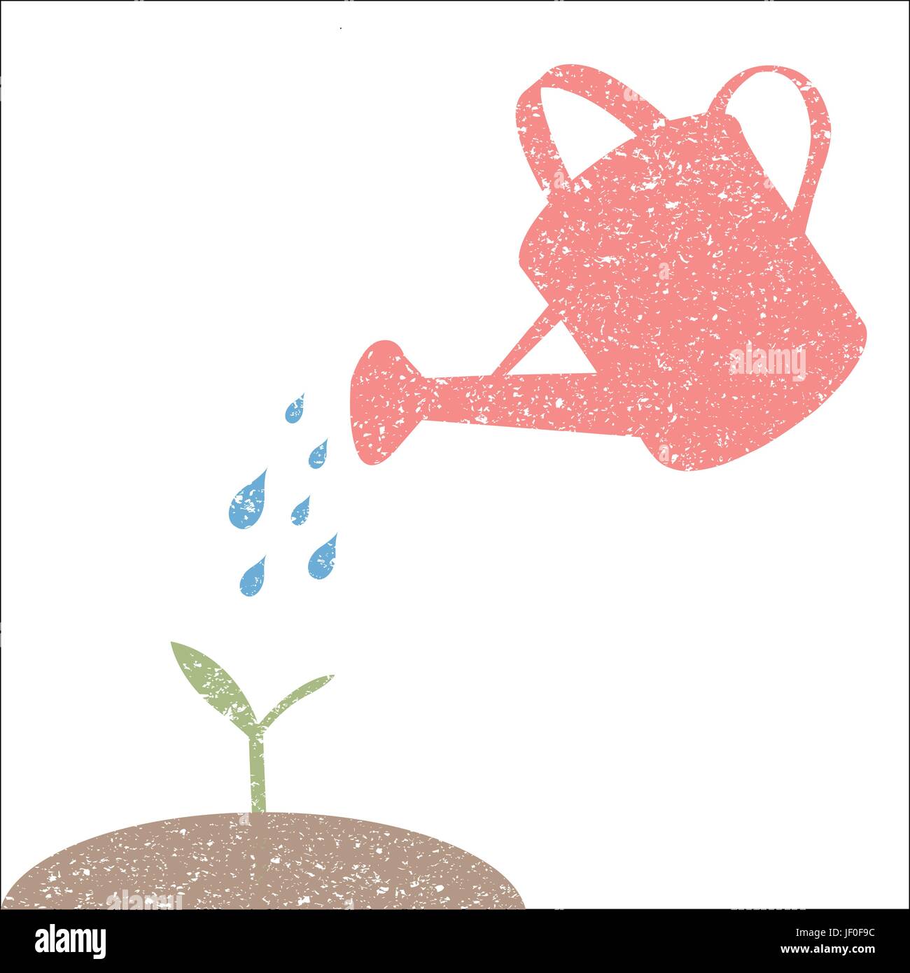 leaf, object, isolated, plant, cultivate, implant, ground, soil, earth, humus, Stock Vector