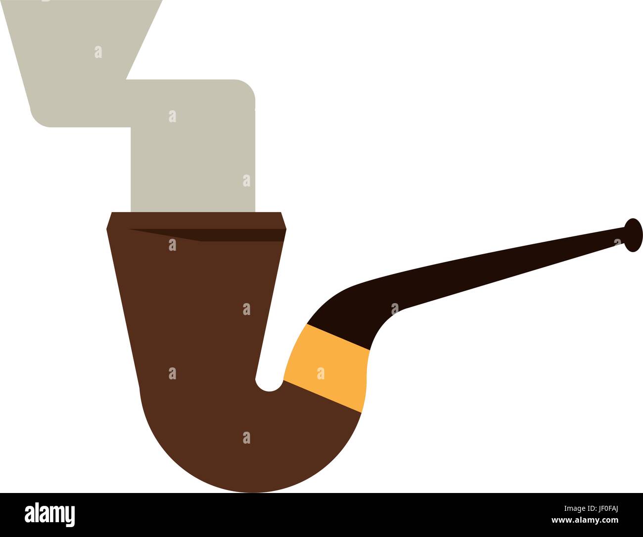 smoking pipe icon image Stock Vector Image & Art - Alamy