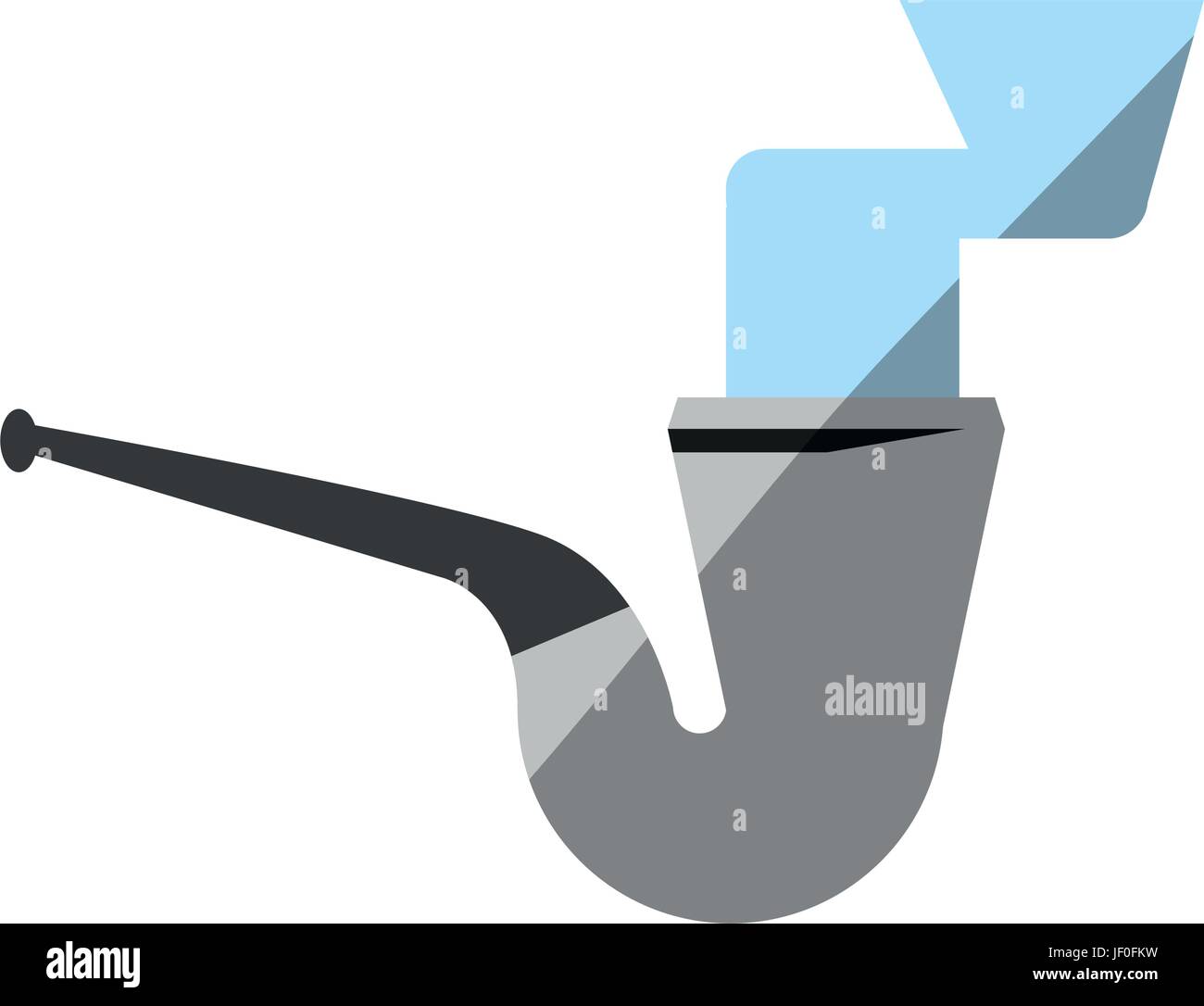 smoking pipe icon image Stock Vector Image & Art - Alamy