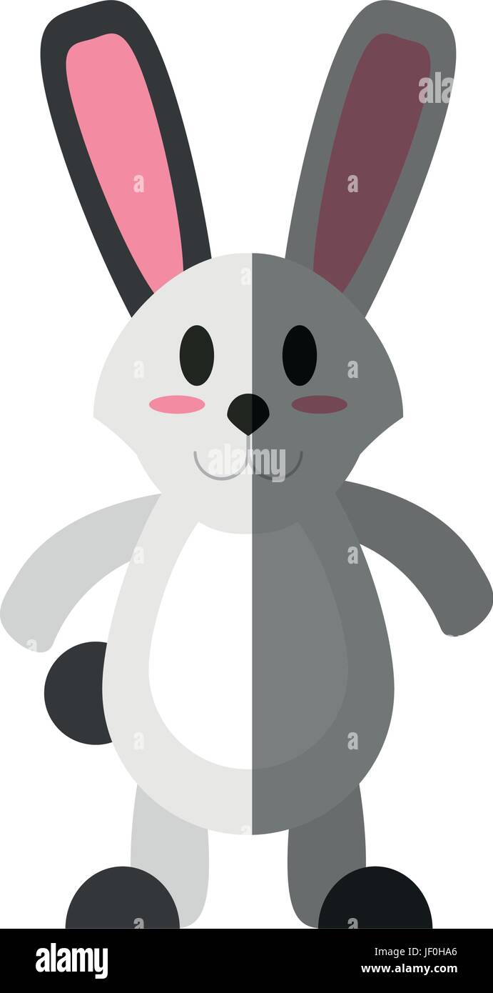 cartoon rabbit or bunny icon image Stock Vector Image & Art - Alamy