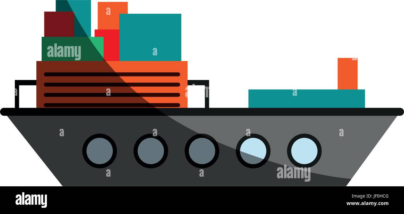 cargo ship icon image Stock Vector Image & Art - Alamy