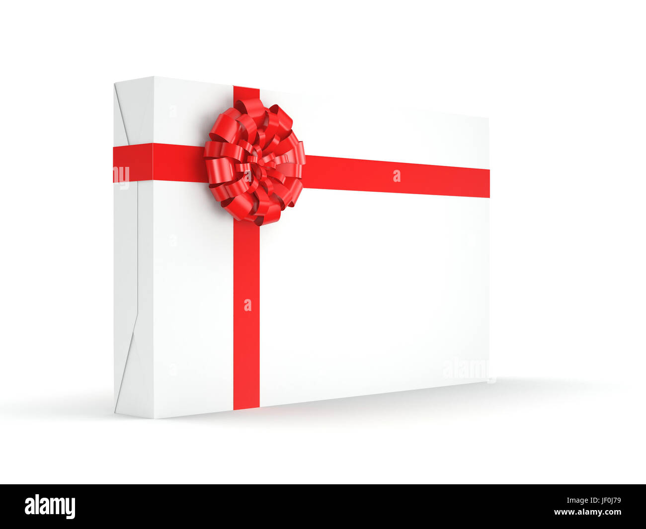 White gift box Stock Photo - Alamy