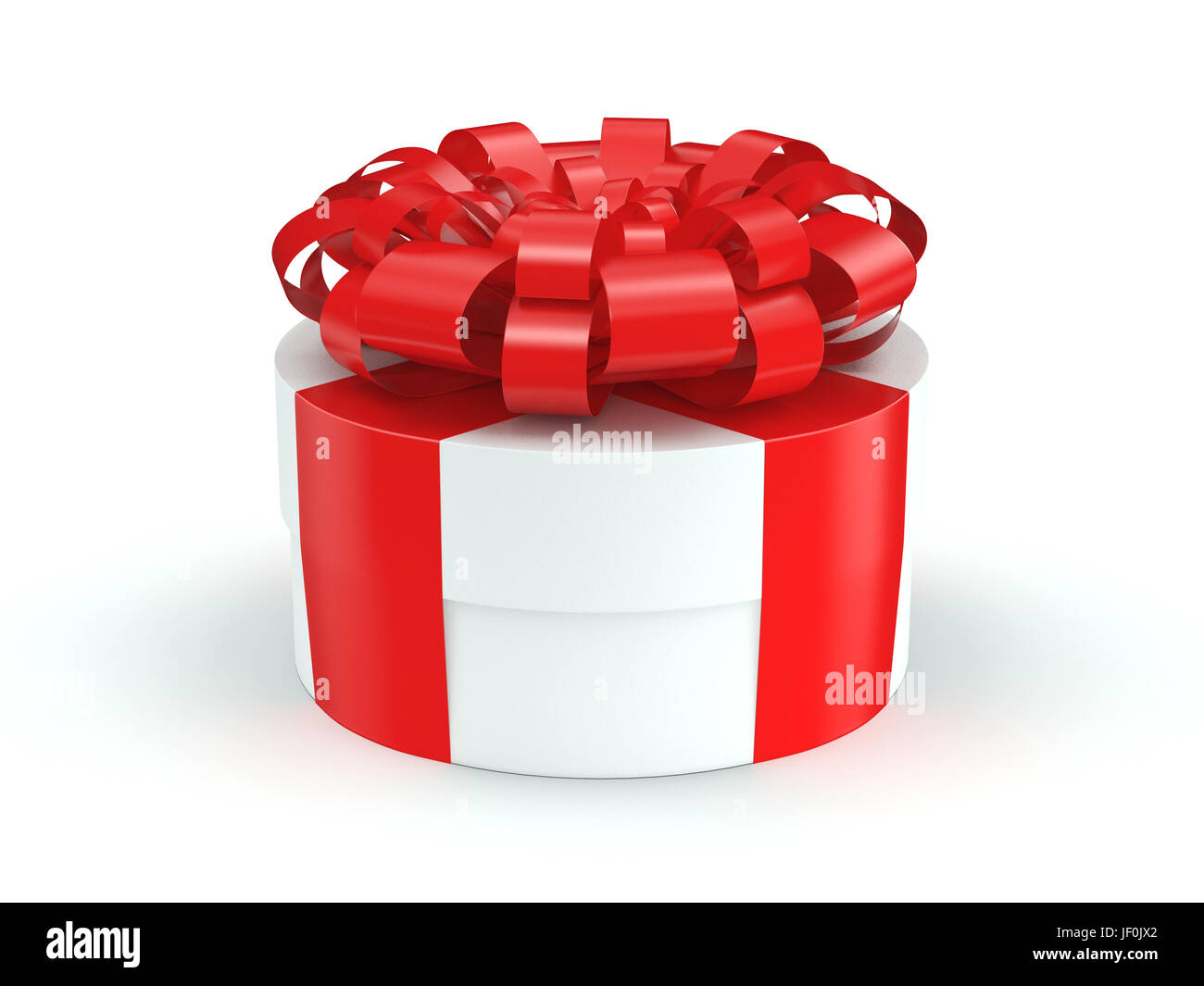 White gift box Stock Photo Alamy